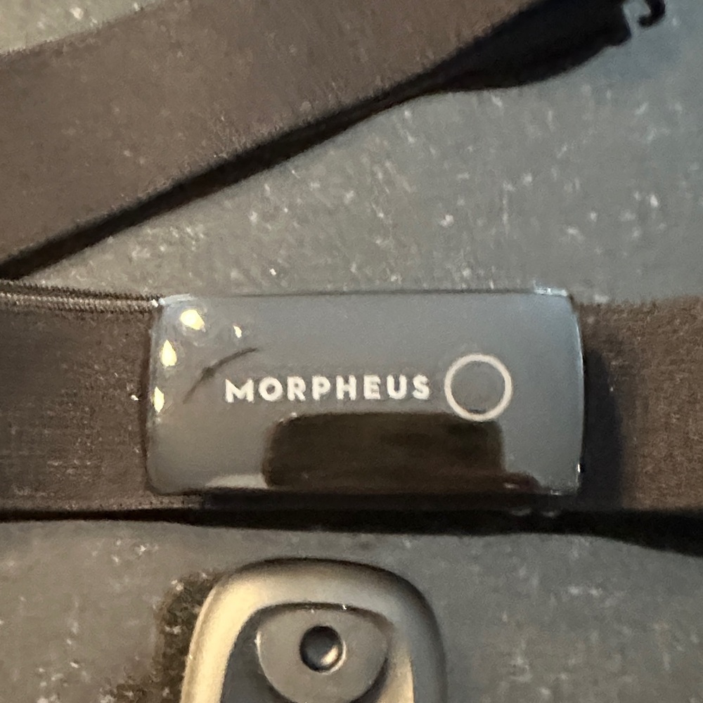 Morphe Black Fitness Tracker with Strap